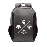 Stoic Virtues Wisdom Temperance Justice Courage Stoicism Stoic Virtues Wisdom Vector Backpack