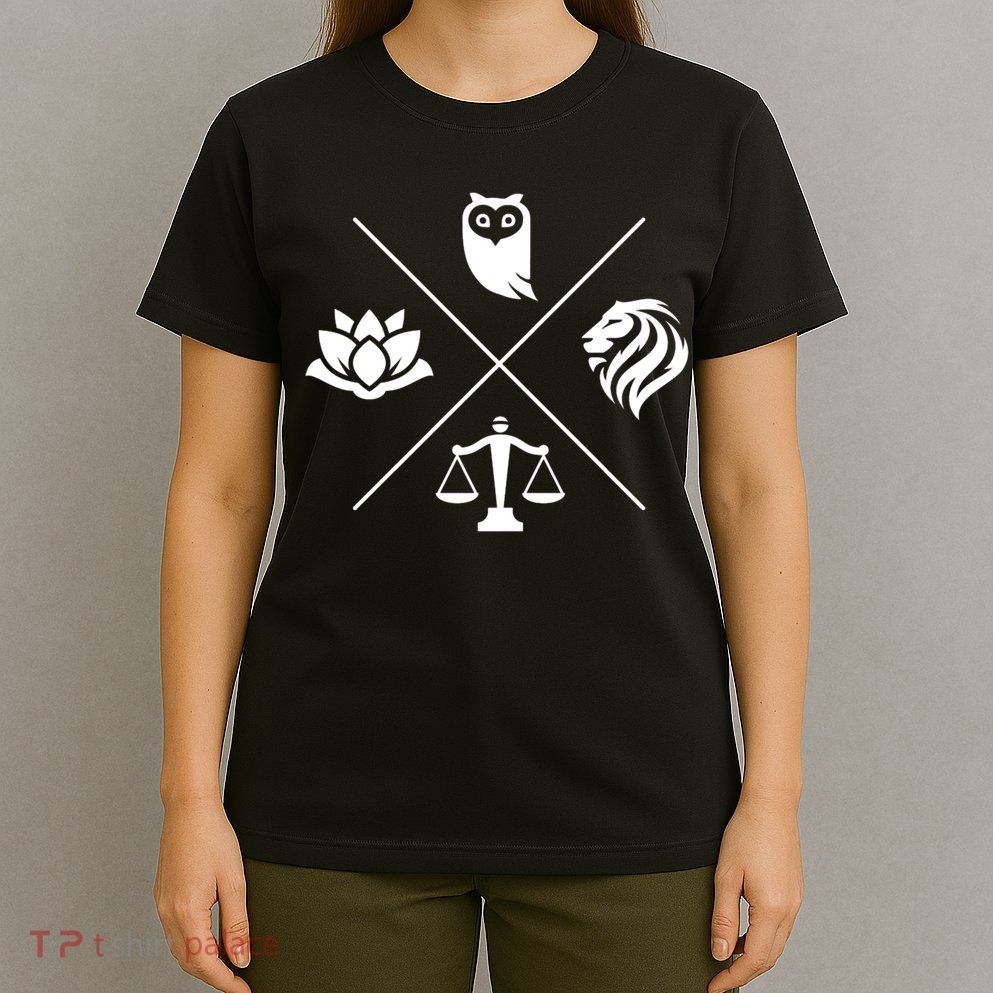 Stoic Virtues Wisdom Temperance Justice Courage Stoicism T-Shirt