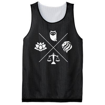 Stoic Virtues Wisdom Temperance Justice Courage Stoicism Mesh Reversible Basketball Jersey Tank