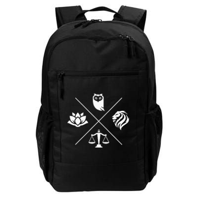 Stoic Virtues Wisdom Temperance Justice Courage Stoicism Daily Commute Backpack