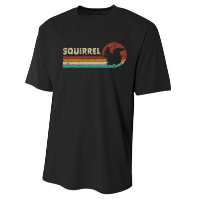 Squirrel Vintage Women Performance Sprint T-Shirt