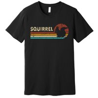 Squirrel Vintage Women Premium T-Shirt