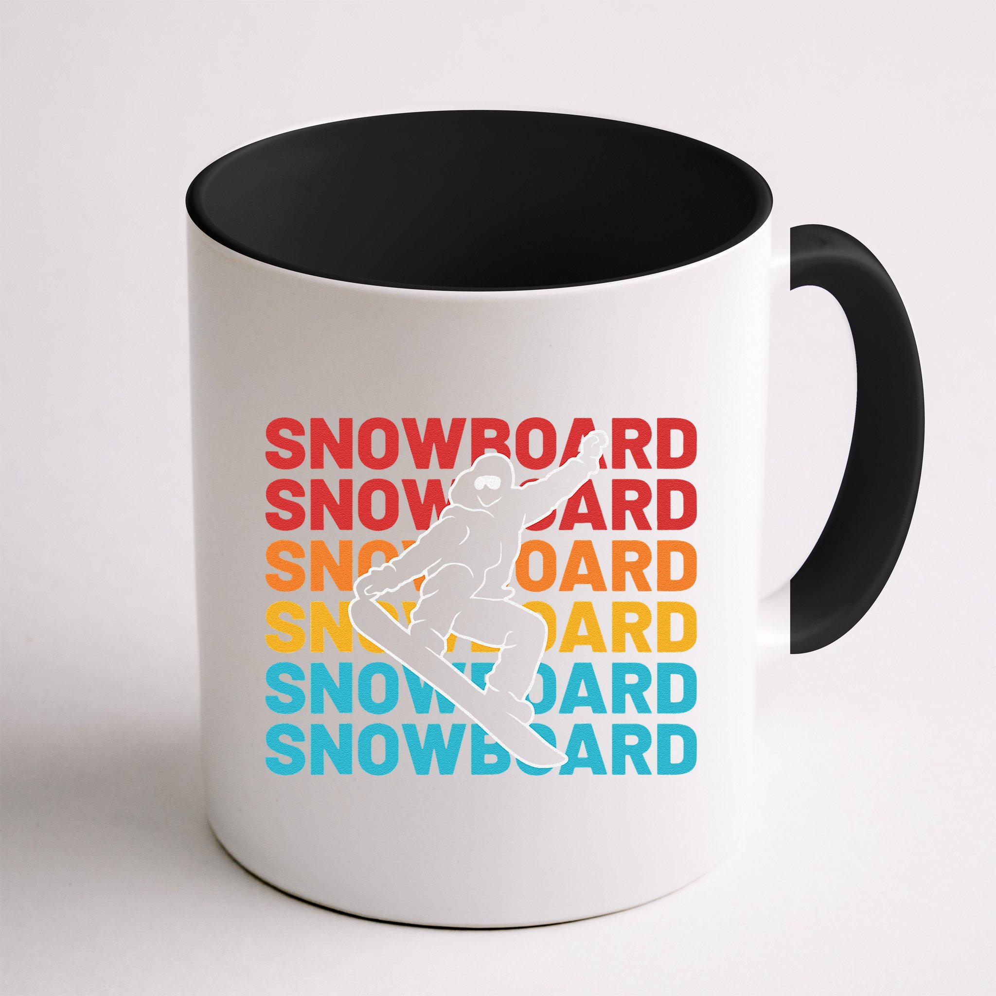 Snowboard Vintage Winter Sports Alpine Skiing Snowboarder Mug