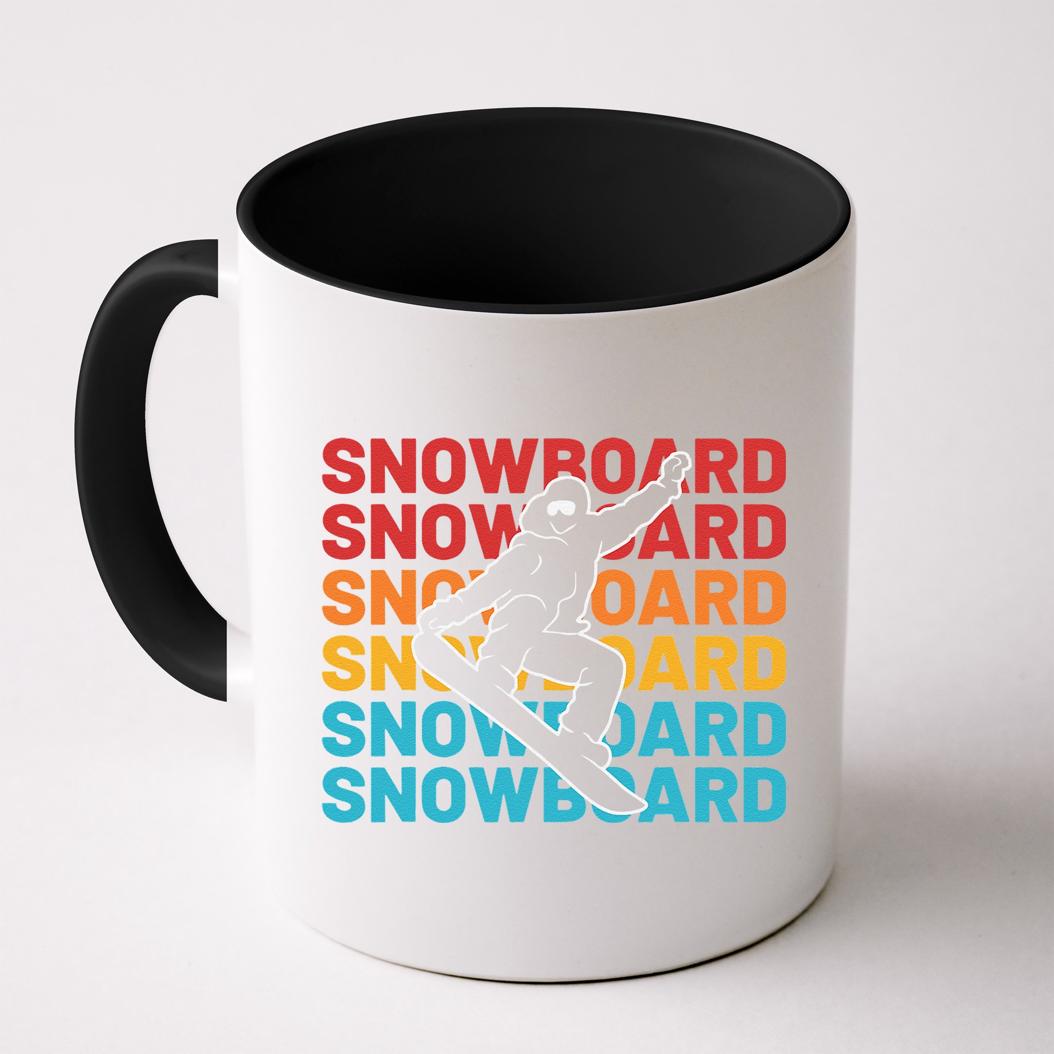 Snowboard Vintage Winter Sports Alpine Skiing Snowboarder Mug