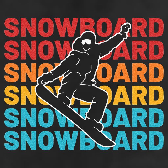 Snowboard Vintage Winter Sports Alpine Skiing Snowboarder Beanie