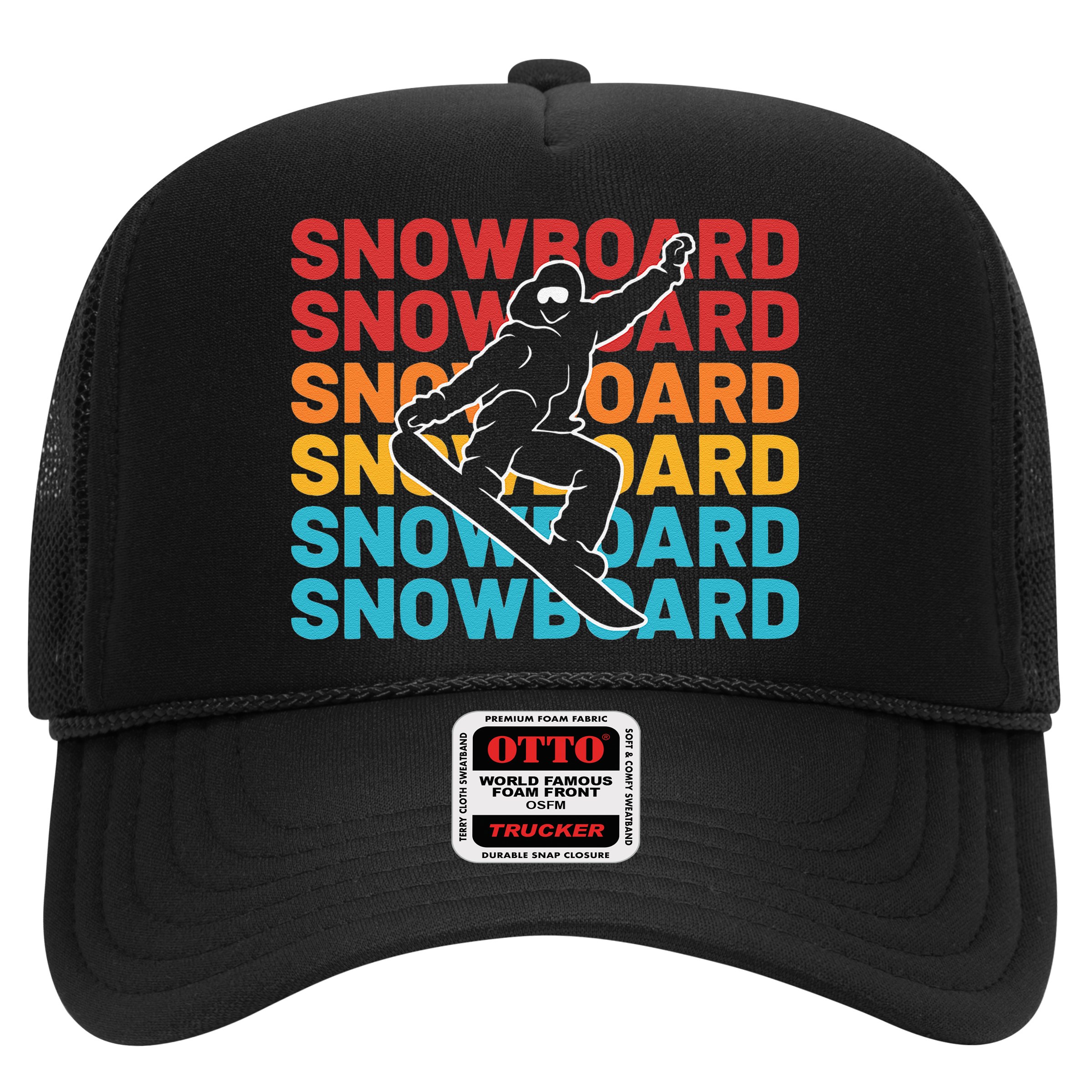 Snowboard Vintage Winter Sports Alpine Skiing Snowboarder Hat