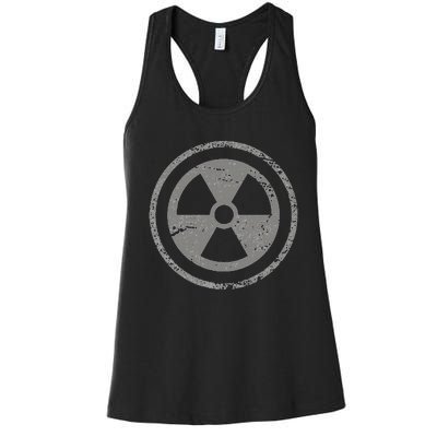 Subtle Vintage Xray Tech Gift Rad Tech Women's Racerback Tank