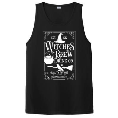 Salem Witch 1692 Witches Brew Funny Witchy Halloween Great Gift PosiCharge Competitor Tank