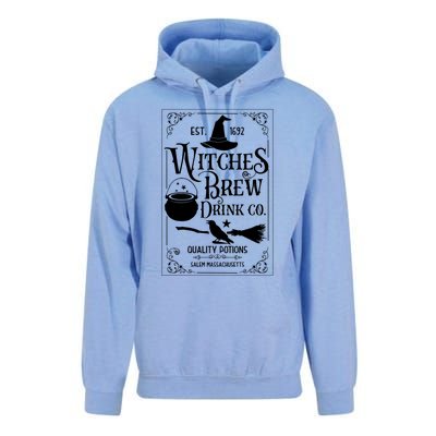 Salem Witch 1692 Witches Brew Funny Witchy Halloween Great Gift Unisex Surf Hoodie