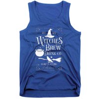 Salem Witch 1692 Witches Brew Drink Funny Witchy Halloween Tank Top