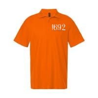 Salem Witch 1692 They Missed One Halloween Gift Massachusetts Witch Trials Softstyle Adult Sport Polo