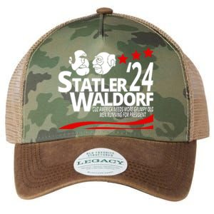 Statler Waldorf 2024 Funny President Legacy Tie Dye Trucker Hat