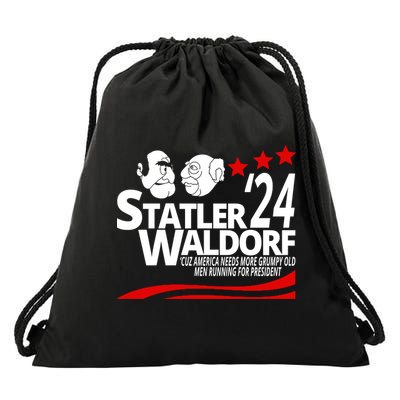 Statler Waldorf 2024 Funny President Drawstring Bag