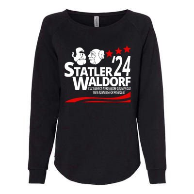 Statler Waldorf 2024 Funny President Womens California Wash Sweatshirt