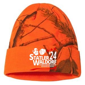 Statler Waldorf 2024 Funny President Kati Licensed 12" Camo Beanie