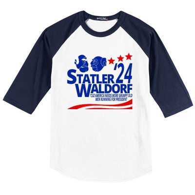 Statler Waldorf 2024 Funny President Baseball Sleeve Shirt