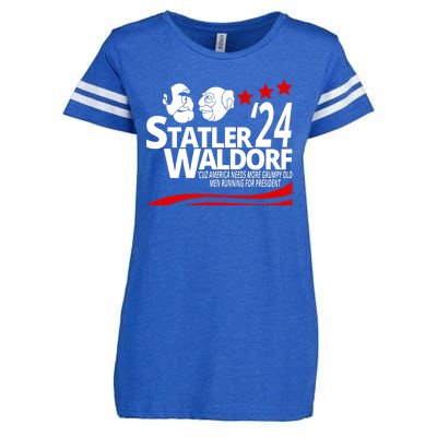 Statler Waldorf 2024 Funny President Enza Ladies Jersey Football T-Shirt