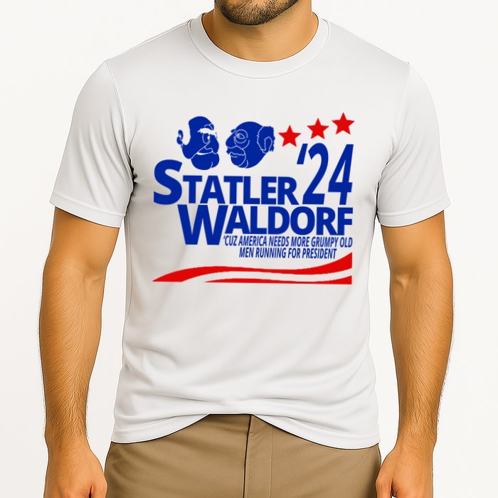 Statler Waldorf 2024 Funny President Cooling Performance Crew T-Shirt
