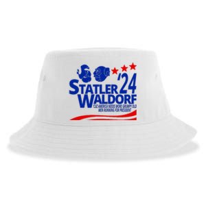 Statler Waldorf 2024 Funny President Sustainable Bucket Hat