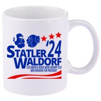 Statler Waldorf 2024 Funny President 11oz C Handle Ceramic Mug