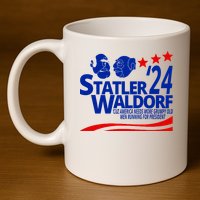 Statler Waldorf 2024 Funny President 11oz C Handle Ceramic Mug
