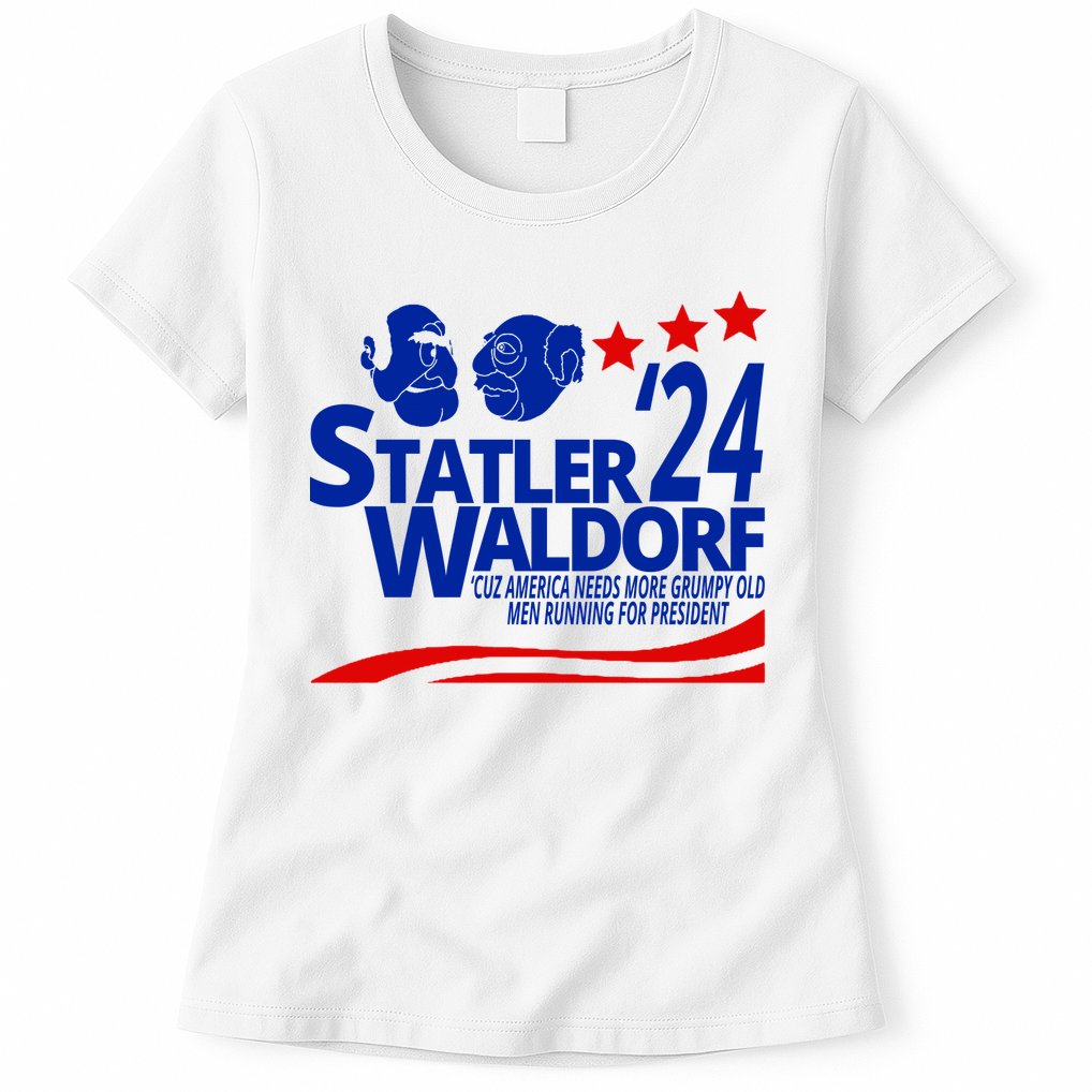 Statler Waldorf 2024 Funny President Womens T-Shirt