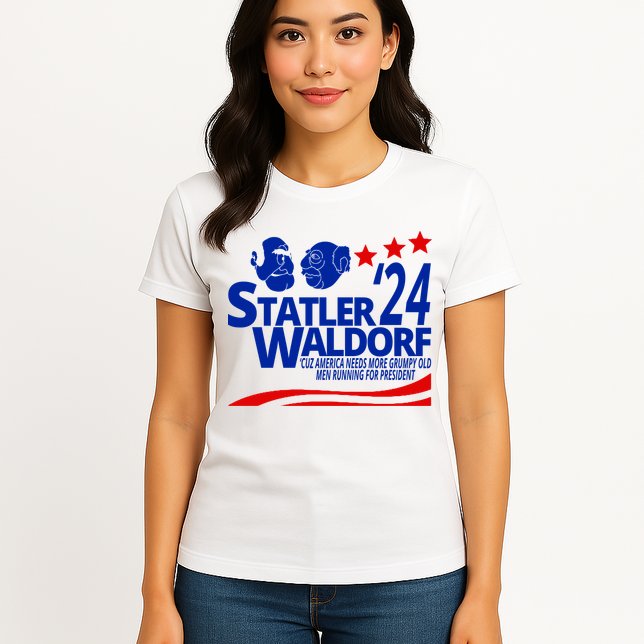Statler Waldorf 2024 Funny President Womens T-Shirt