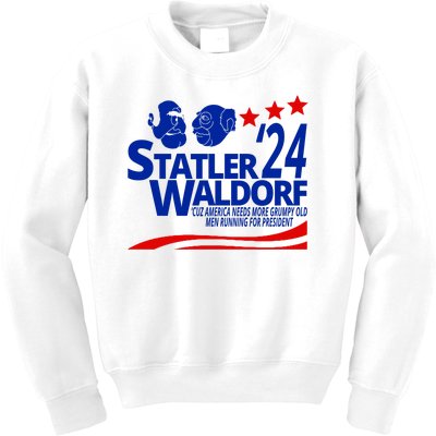 Statler Waldorf 2024 Funny President Kids Sweatshirt