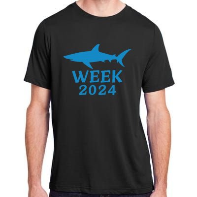 Shark Week 2024 Passion For Shark Lovers Design Adult ChromaSoft Performance T-Shirt