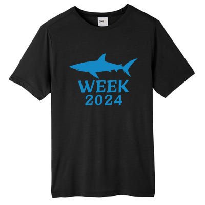 Shark Week 2024 Passion For Shark Lovers Design Tall Fusion ChromaSoft Performance T-Shirt