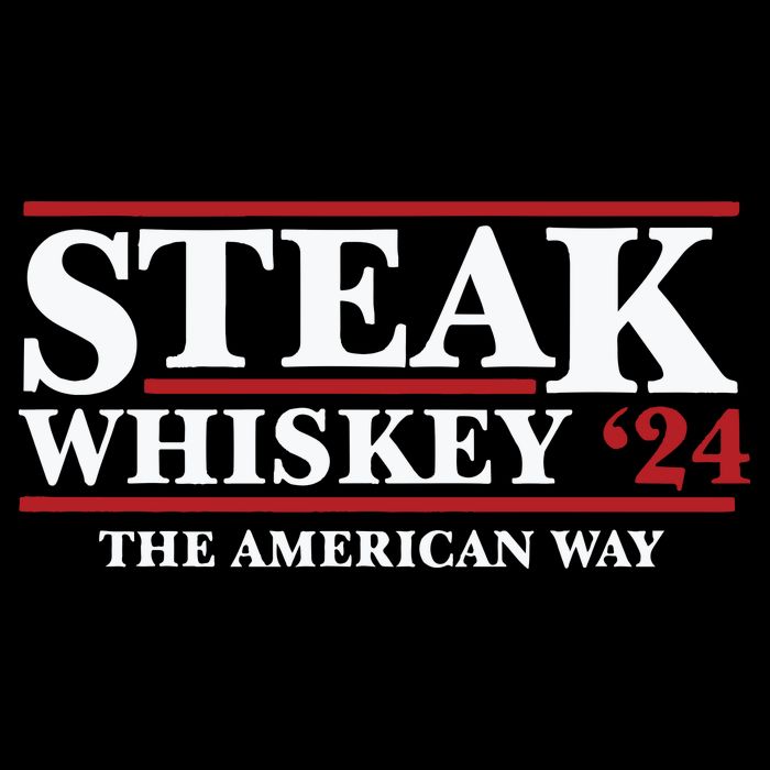 Steak Whiskey 24 The American Way Performance Shirt