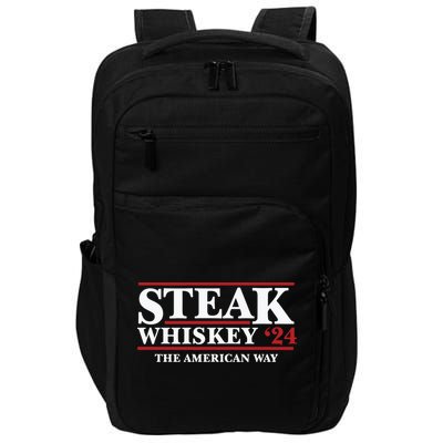 Steak Whiskey 24 The American Way Impact Tech Backpack