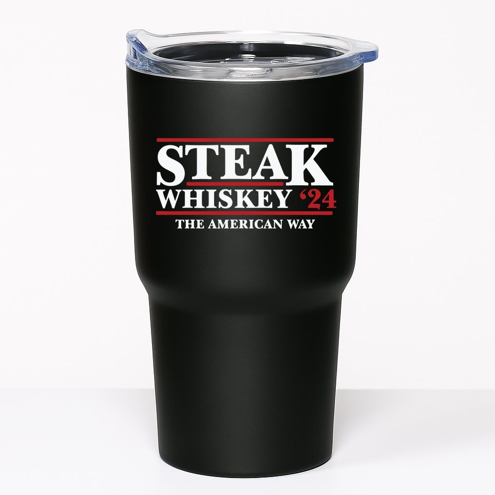 Steak Whiskey 24 The American Way Tumbler