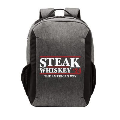 Steak Whiskey 24 The American Way Vector Backpack