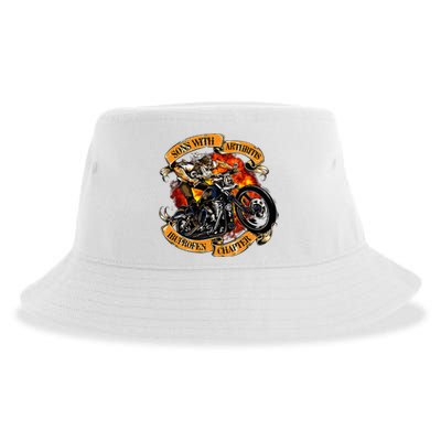 Sons With Arthritis Ibuprofen Chapter Motorcycle Sustainable Bucket Hat