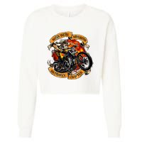 Sons With Arthritis Ibuprofen Chapter Motorcycle Cropped Pullover Crew