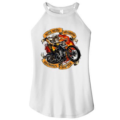 Sons With Arthritis Ibuprofen Chapter Motorcycle Women's Perfect Tri Rocker Tank