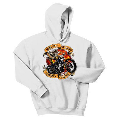 Sons With Arthritis Ibuprofen Chapter Motorcycle Kids Hoodie