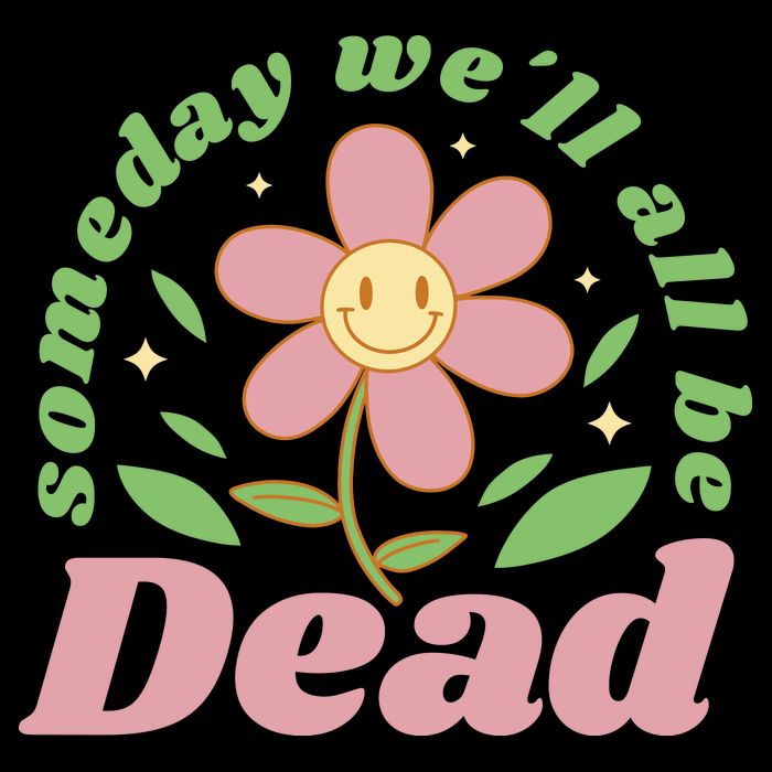 Someday We'll All Be Dead Flower Impact Tech Backpack