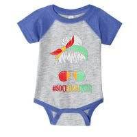 Social Worker African Messy Bun Black History Month Gift Infant Baby Jersey Bodysuit