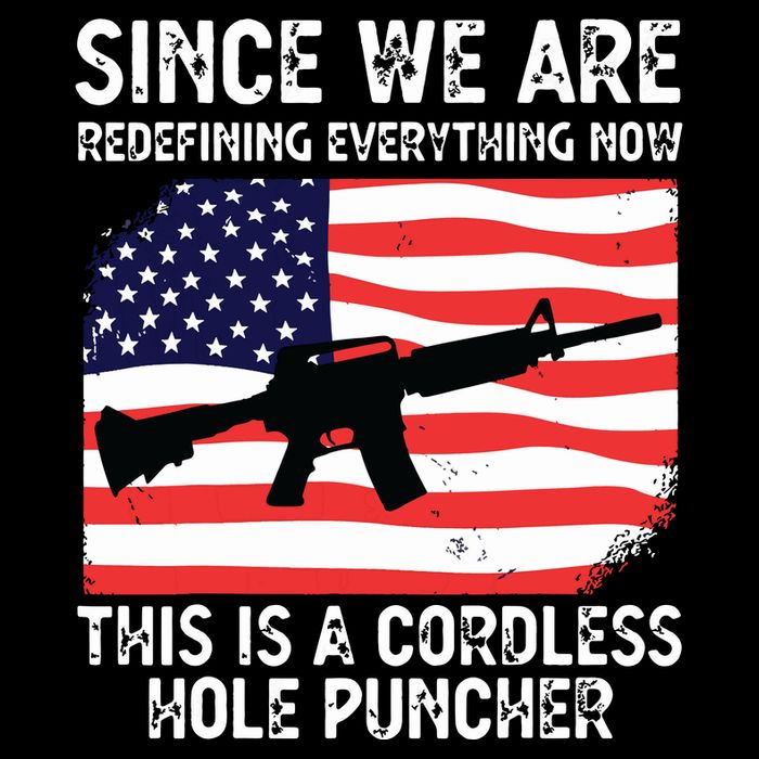 Since We Are Redefining Everything Now Usa Veterans Day Guns Cooling Performance Crew T-Shirt