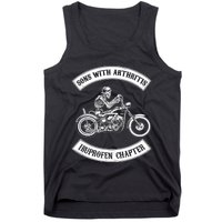 Sons With Arthritis Ibuprofen Chapter Funny Biker Skull Tank Top