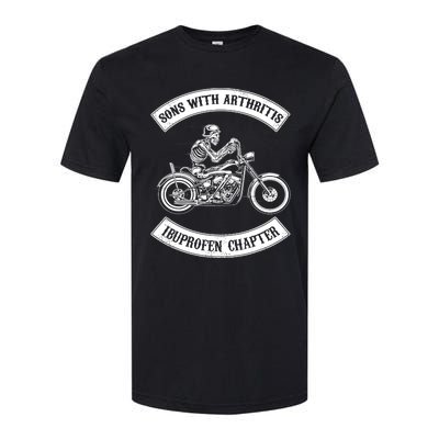 Sons With Arthritis Ibuprofen Chapter Funny Biker Skull Softstyle CVC T-Shirt