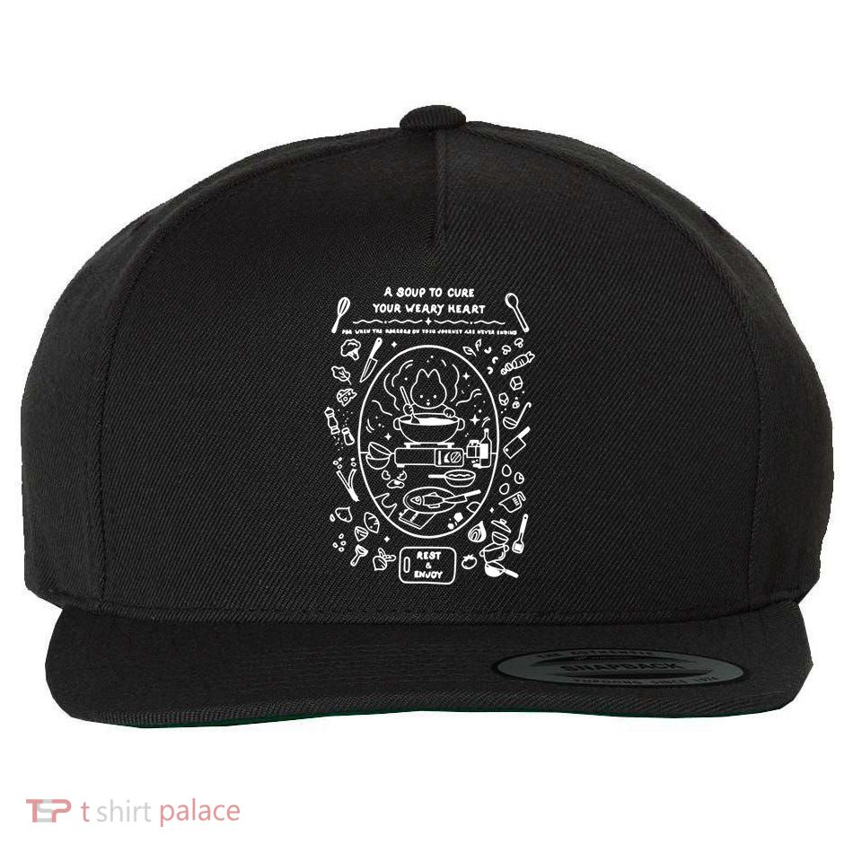 Soup Wench A Suop To Cure Your Weary Heart Wool Snapback Cap