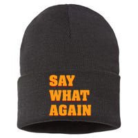 Say What Again Sustainable Knit Beanie