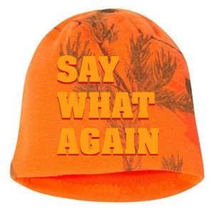 Say What Again Kati - Camo Knit Beanie