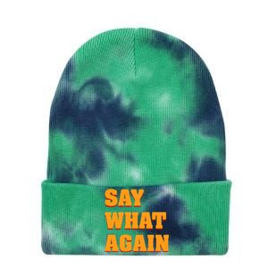 Say What Again Tie Dye 12in Knit Beanie