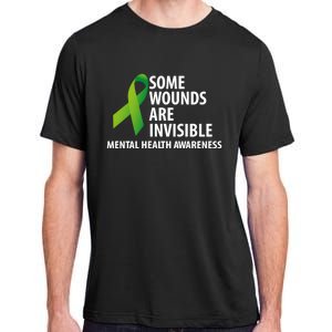 Some Wounds Are Invisible Tal Health Awareness Month Gift Adult ChromaSoft Performance T-Shirt