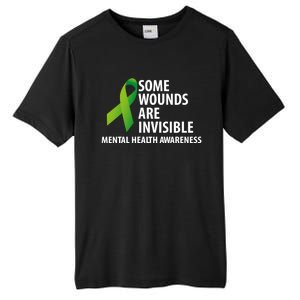 Some Wounds Are Invisible Tal Health Awareness Month Gift Tall Fusion ChromaSoft Performance T-Shirt