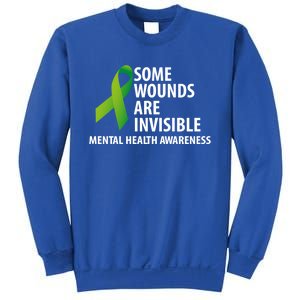 Some Wounds Are Invisible Tal Health Awareness Month Gift Sweatshirt